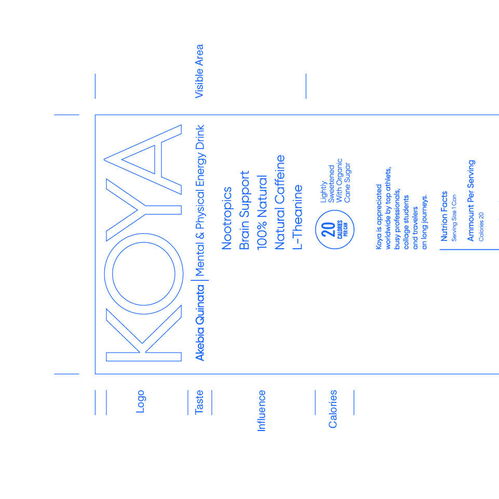 能量新美學(xué) KOYA能量飲料品牌形象與畫冊(cè)設(shè)計(jì)解析